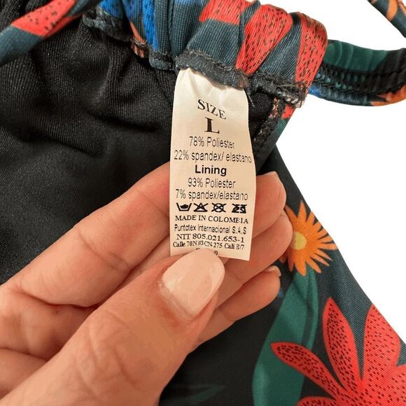 Floral Print Bikini Set - Picture 5 of 9